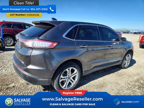 Used 2018 Ford Edge Titanium w/ Equipment Group 301A AWD/4WD image 4