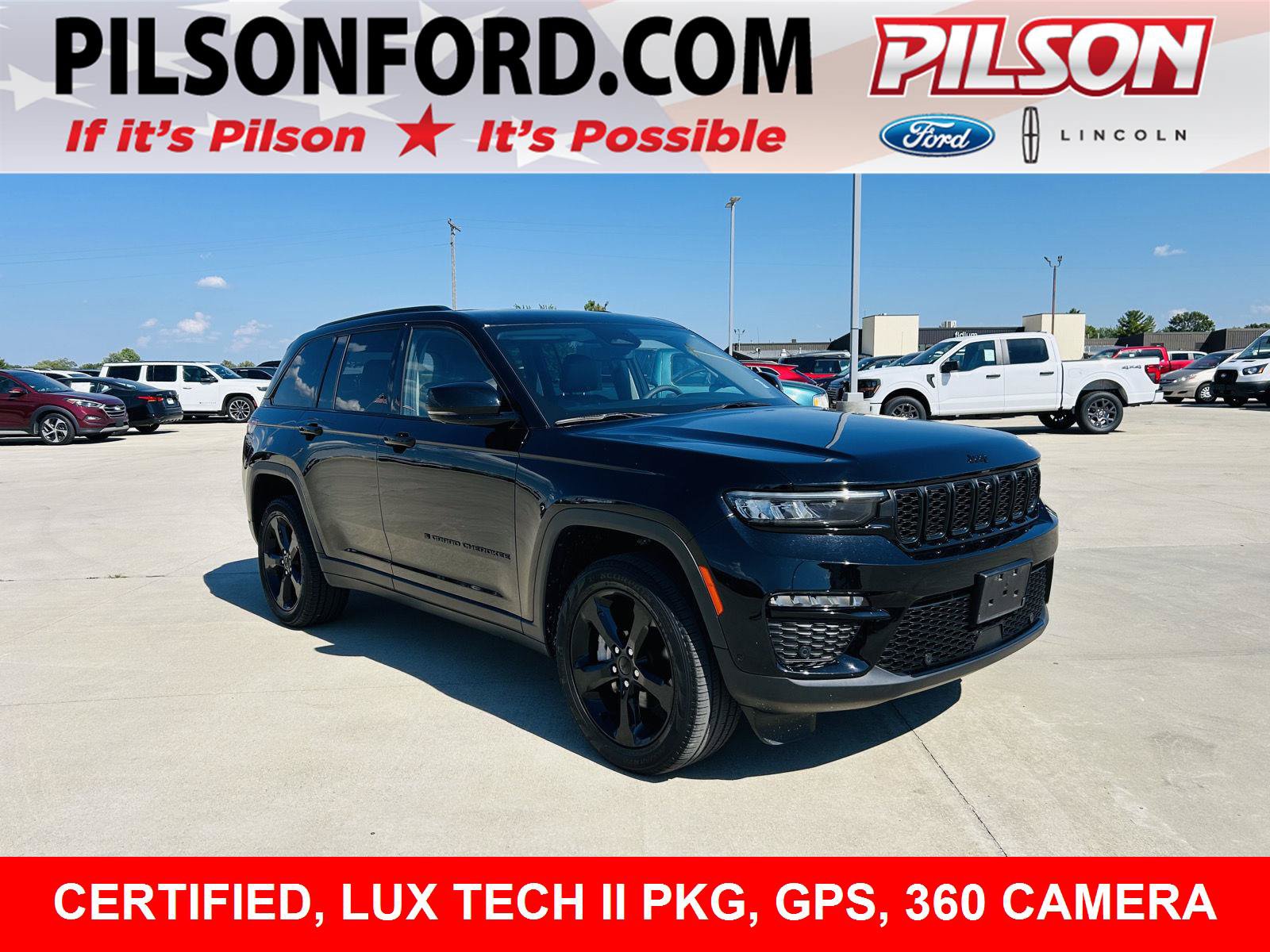 Used 2023 Jeep Grand Cherokee Limited w/ Luxury Tech Group II AWD/4WD image 1