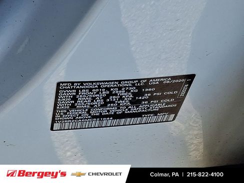 Used 2021 Volkswagen Atlas SE image 30