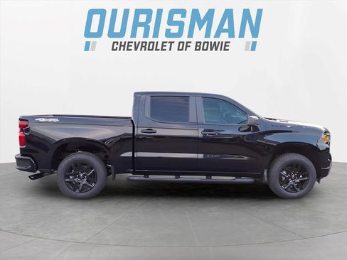 New 2026 Chevrolet Silverado 1500 Custom w/ Turbomax Blackout Package AWD/4WD image 2