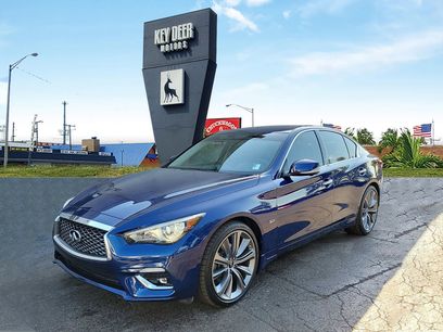 Used 2019 INFINITI Q50 Signature Edition w/ Cargo Package (L96)