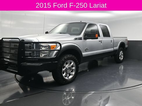 Used 2015 Ford F250 Lariat w/ Lariat Ultimate Package AWD/4WD image 2