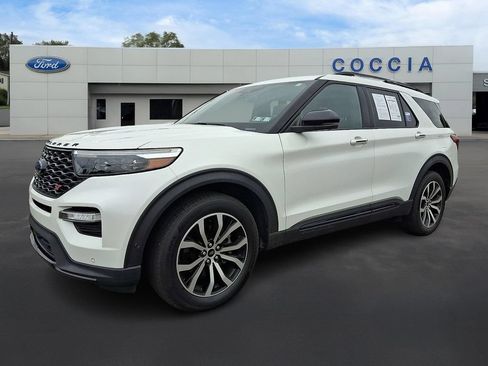 Certified 2020 Ford Explorer ST w/ Premium Technology Package AWD/4WD image 1