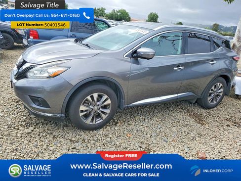 Used 2015 Nissan Murano SL w/ SL Technology Package image 1