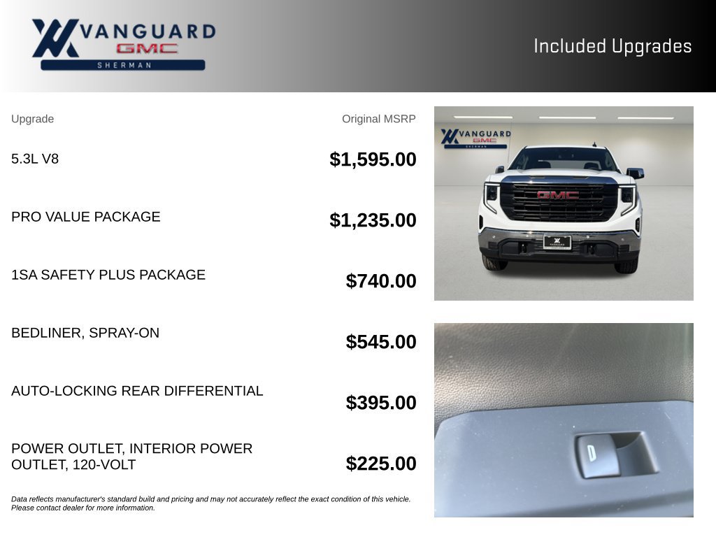 New 2026 GMC Sierra 1500 Pro w/ Pro Value Package AWD/4WD image 9