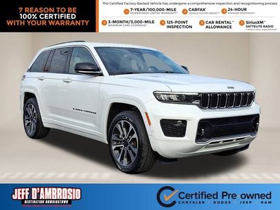 Certified 2022 Jeep Grand Cherokee Overland w/ Luxury Tech Group IV
