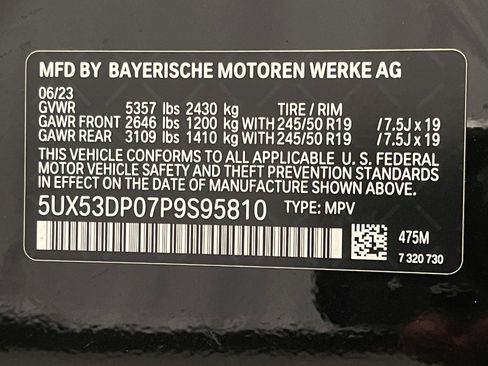 Used 2023 BMW X3 xDrive30i w/ Premium Package image 26