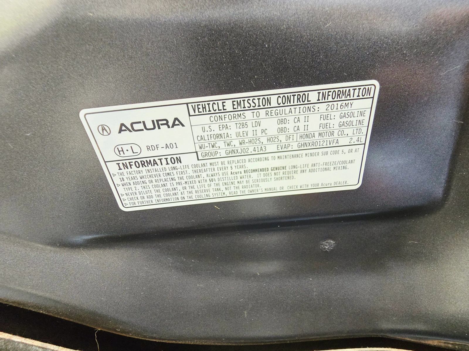 Used 2016 Acura TLX FWD image 45