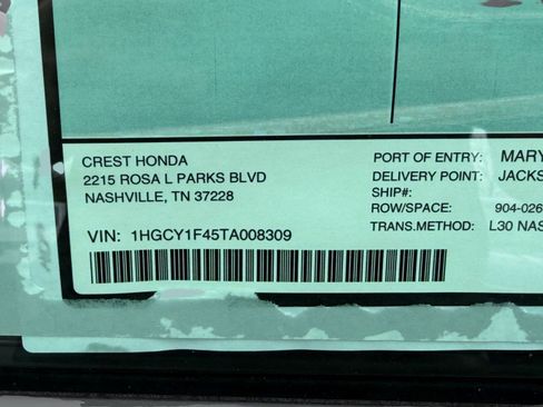 New 2026 Honda Accord SE image 26