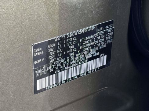 Used 2022 Subaru Ascent Limited w/ Popular Package #4 AWD/4WD image 28