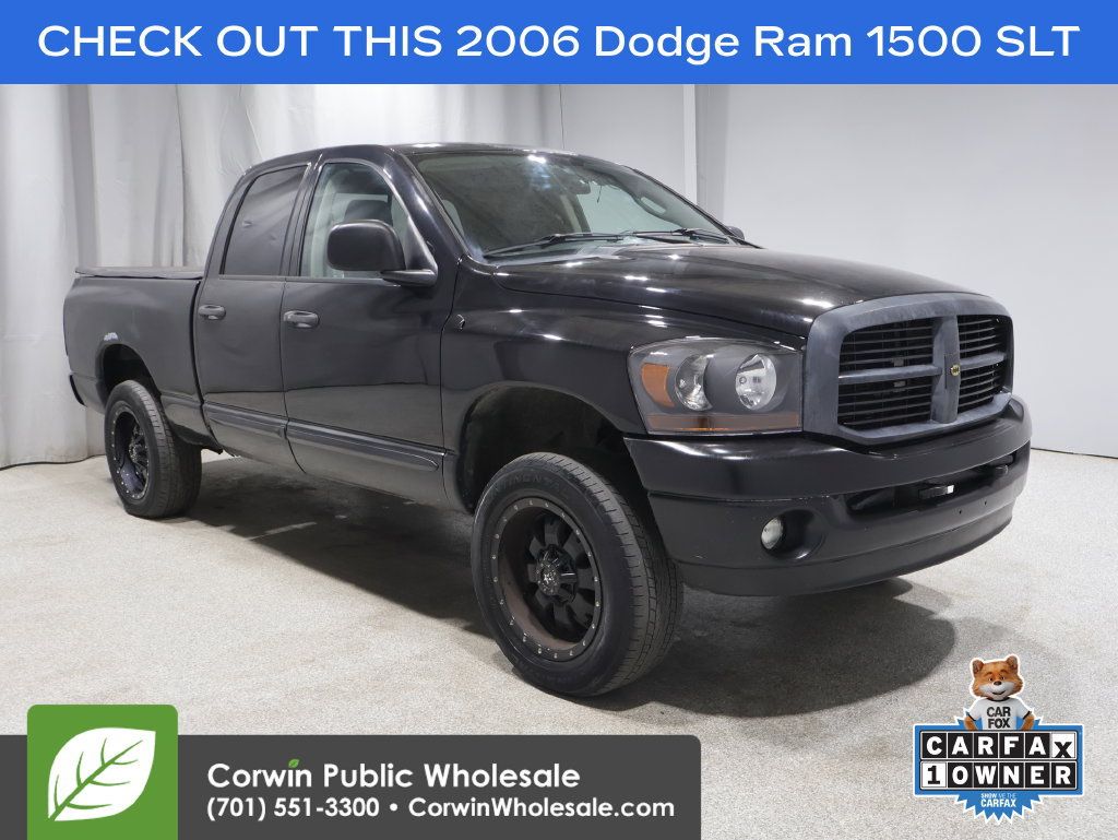 Used 2006 Dodge Ram 1500 Truck SLT w/ Quad Cab Big Horn Value Group AWD/4WD image 1