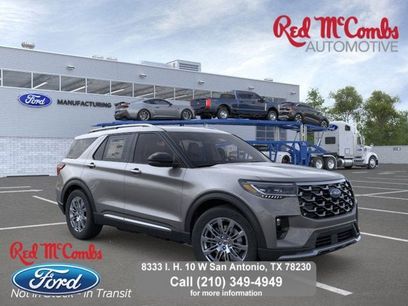 New 2025 Ford Explorer Platinum