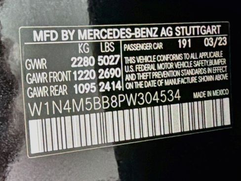 Used 2023 Mercedes-Benz GLB 35 AMG 4MATIC image 24