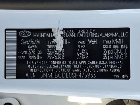 Used 2025 Hyundai Tucson SEL AWD/4WD image 26