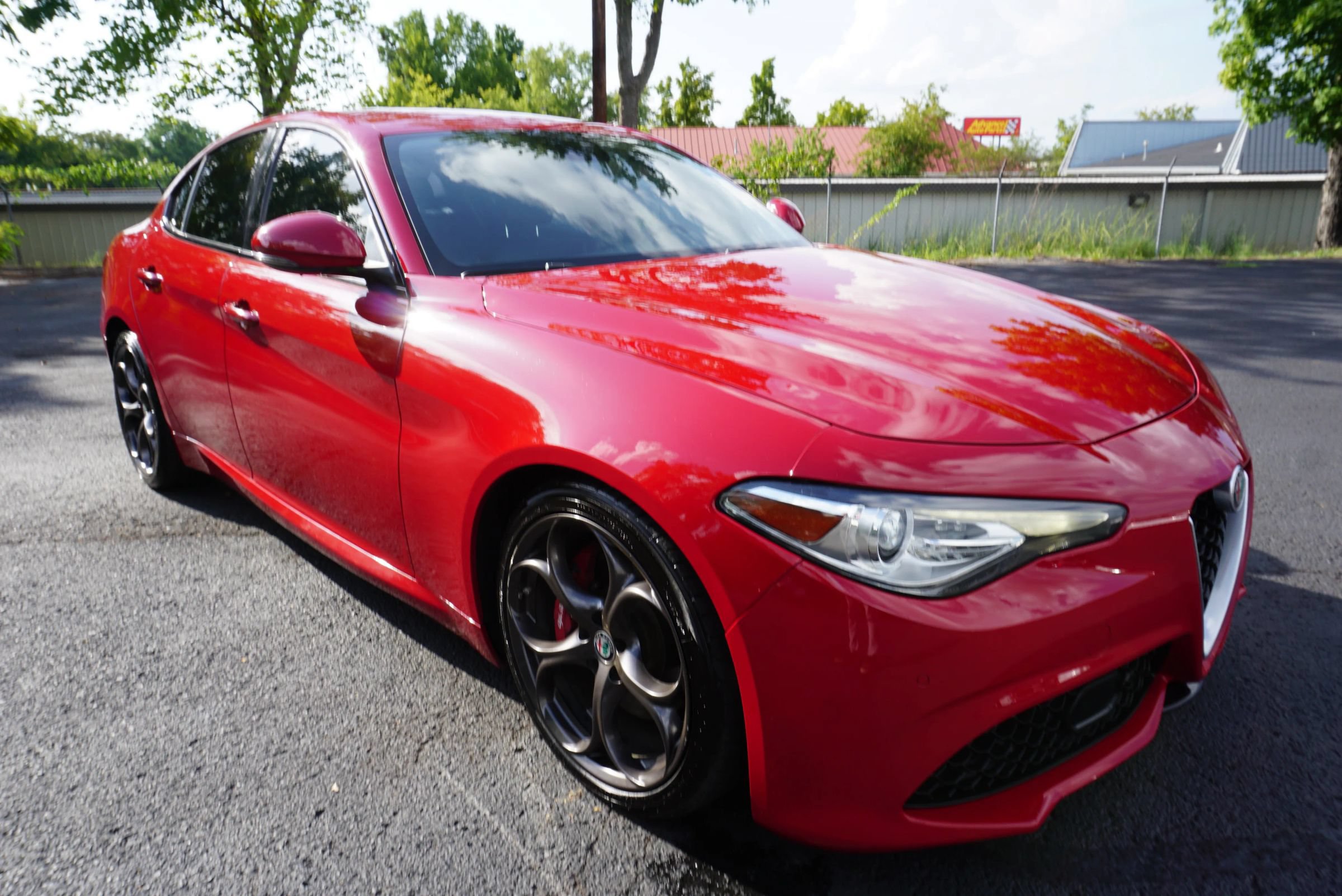 Used 2018 Alfa Romeo Giulia Ti Sport w/ Quick Order Package 22U Sport RWD image 5