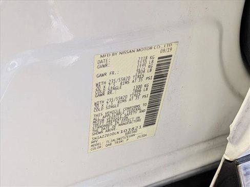 Used 2020 Nissan Murano Platinum w/ Cargo Package image 16