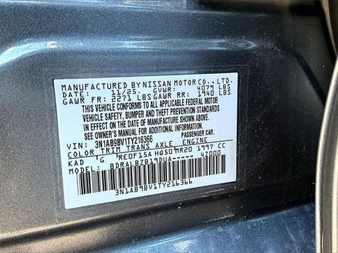 New 2026 Nissan Sentra S image 13