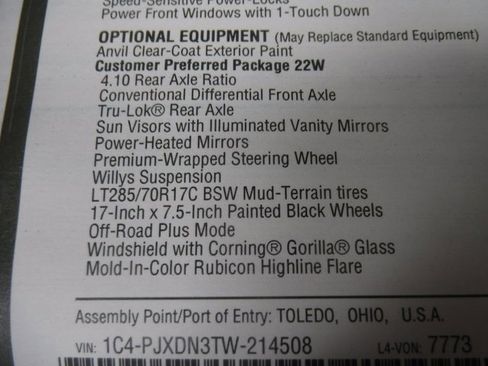 New 2026 Jeep Wrangler Willys image 47