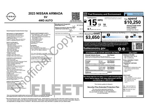 Used 2023 Nissan Armada SV AWD/4WD image 11