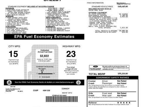 Used 2011 Ford Mustang Shelby GT500 w/ SVT Performance Pkg RWD image 51