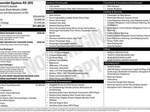 New 2026 Chevrolet Equinox RS w/ Convenience Package III image 26