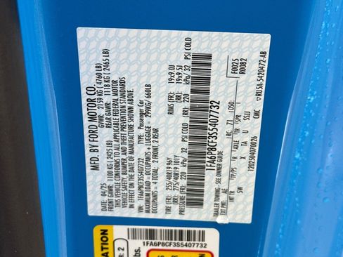 New 2025 Ford Mustang GT Premium w/ GT Performance Package image 22