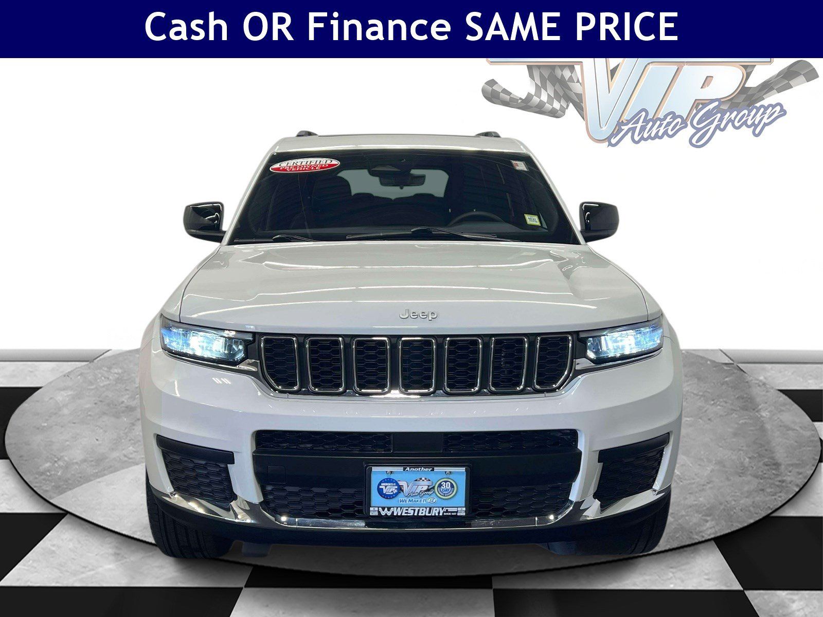 Certified 2025 Jeep Grand Cherokee L Laredo w/ Luxury Tech Group I AWD/4WD image 4
