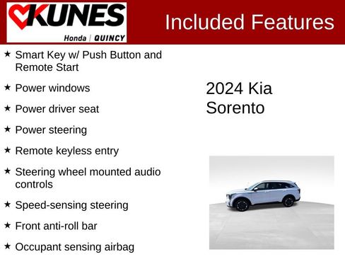 Used 2024 Kia Sorento S AWD/4WD image 3