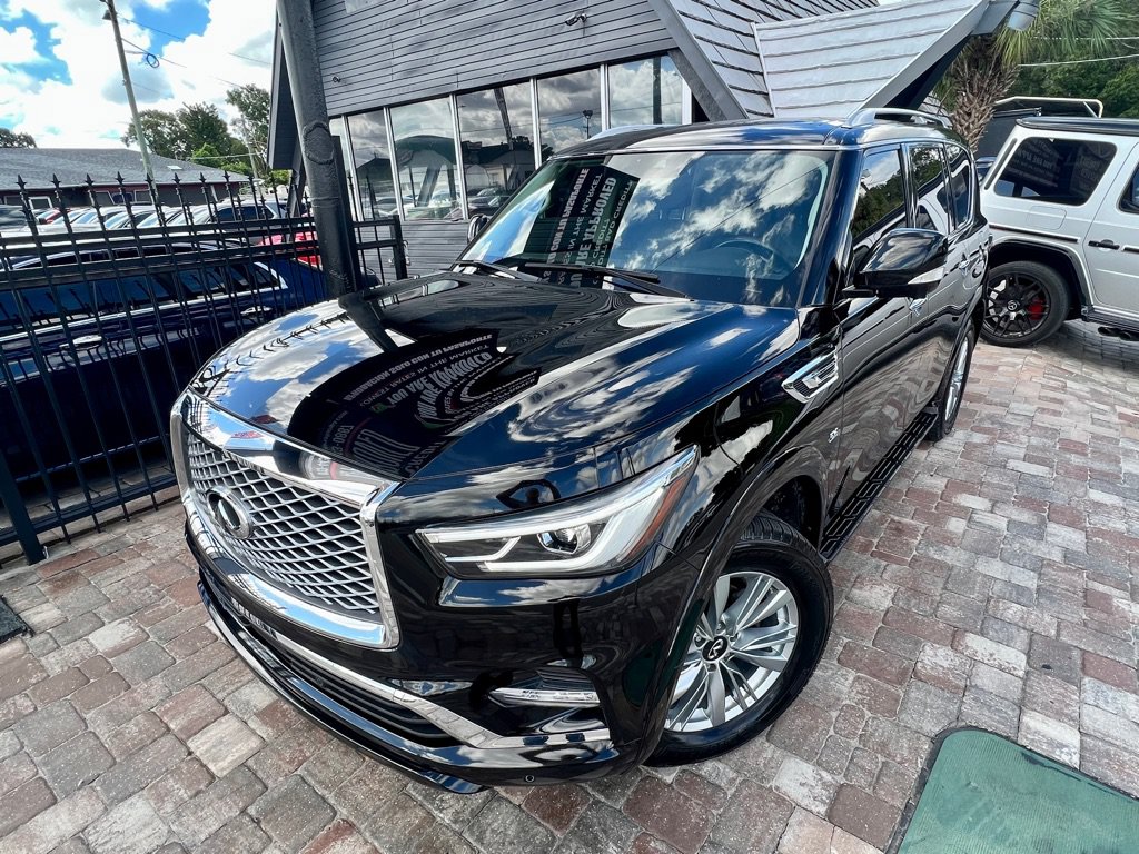 Used 2019 INFINITI QX80 Luxe AWD/4WD image 2