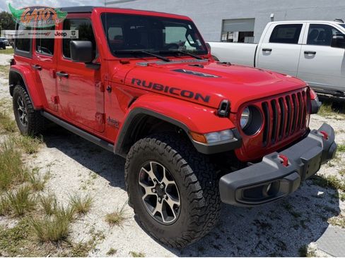 Used 2021 Jeep Wrangler Unlimited Rubicon w/ Safety Group AWD/4WD image 1