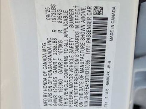 New 2026 Honda Civic Sport Touring image 16