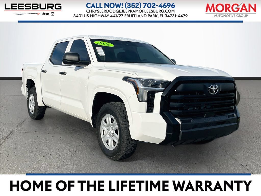Used 2026 Toyota Tundra SR AWD/4WD image 1