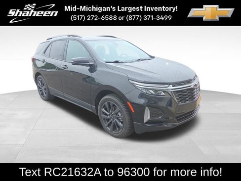 Certified 2022 Chevrolet Equinox RS w/ RS Leather Package AWD/4WD image 1
