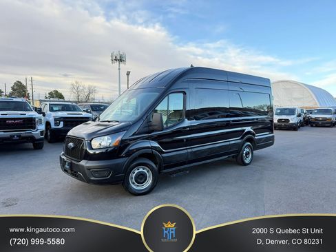 Used 2023 Ford Transit 250 148 High Roof Extended w/ Load Area Protection Package RWD image 1