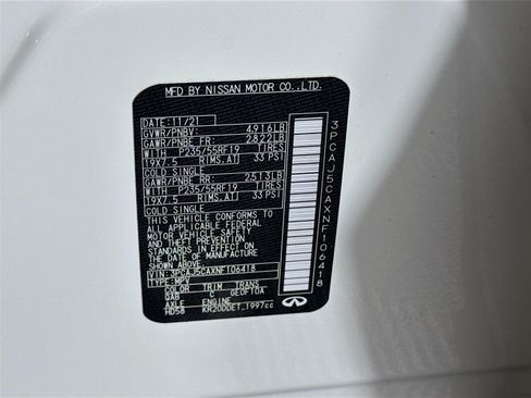 Used 2022 INFINITI QX50 Essential FWD image 34