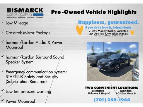 Used 2024 Subaru Crosstrek 2.5i Limited w/ Crosstrek Mirror Package AWD/4WD image 5