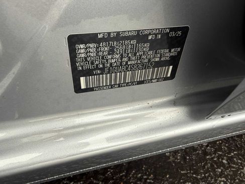Certified 2025 Subaru Impreza 2.0i image 26