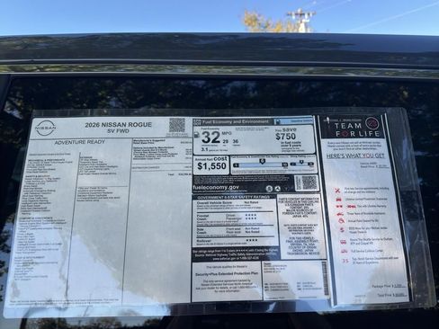 New 2026 Nissan Rogue SV image 12