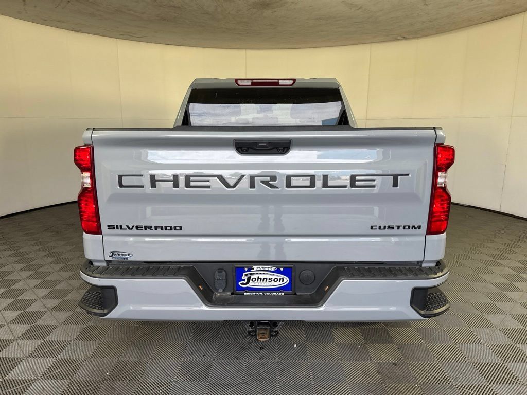 Certified 2024 Chevrolet Silverado 1500 Custom w/ Turbomax Blackout Package AWD/4WD image 10