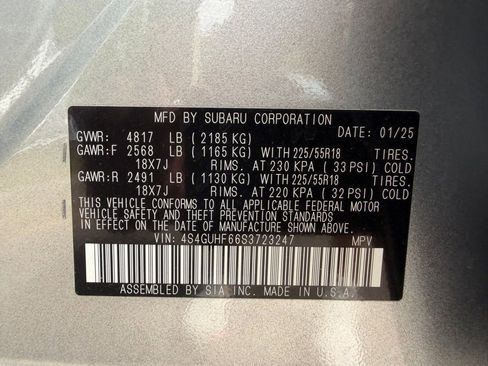 Used 2025 Subaru Crosstrek 2.5i Sport w/ Popular Package #3A image 30