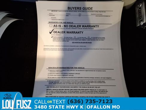 Certified 2025 Subaru Outback Premium image 35