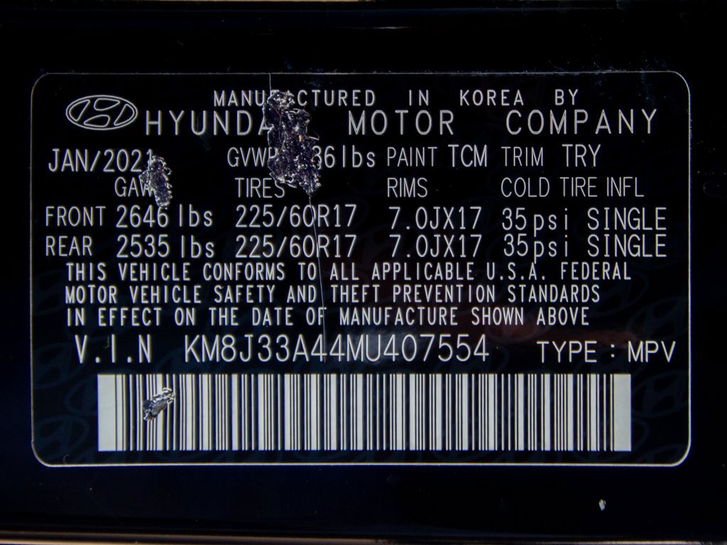 Used 2021 Hyundai Tucson Value FWD image 28