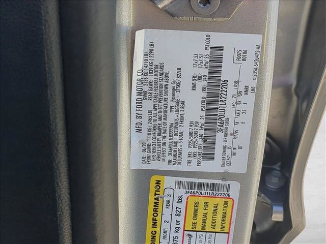 Used 2020 Ford Fusion SE FWD image 25