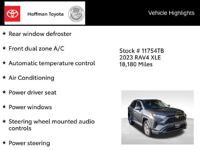 Used 2023 Toyota RAV4 XLE w/ Convenience Package AWD/4WD image 22