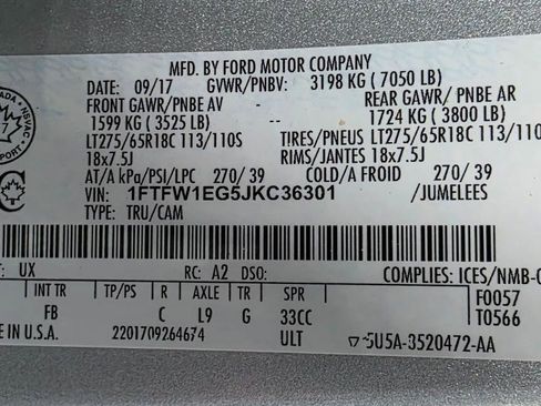 Used 2018 Ford F150 XLT w/ Equipment Group 301A Mid AWD/4WD image 41