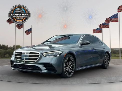 Used 2021 Mercedes-Benz S 580 4MATIC Sedan image 1