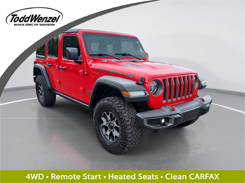 Used 2019 Jeep Wrangler Unlimited Rubicon AWD/4WD image 1