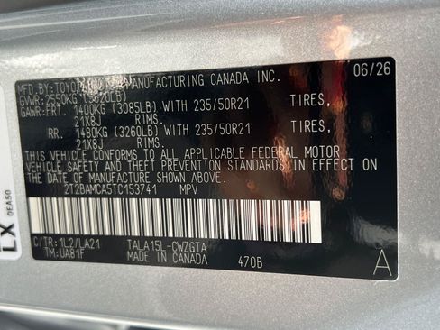 New 2026 Lexus RX 350 AWD image 27