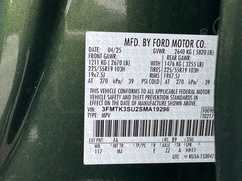 Used 2025 Ford Mustang Mach-E Premium AWD/4WD image 36