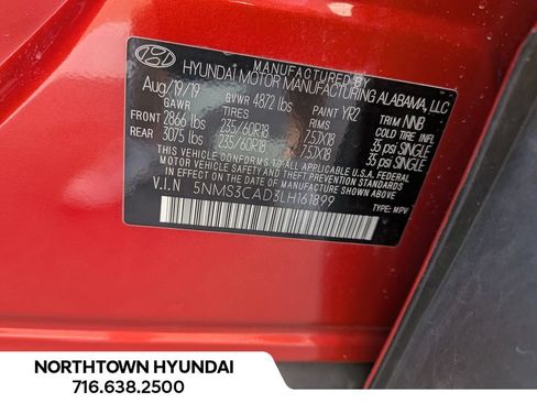 Used 2020 Hyundai Santa Fe SEL w/ Convenience + Premium Package AWD/4WD image 41